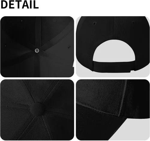 Vista 8 de US 162nd Infantry Regiment Retired Adjustable Baseball Cap for Outdoor Sun Protection - Men & Women Black