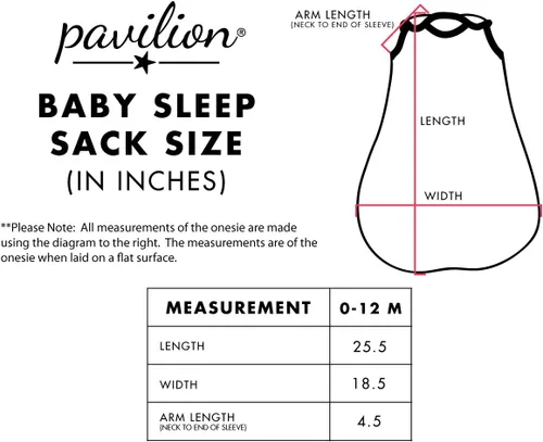 Vista 4 de Pavilion Gift Company Saco de dormir para bebé