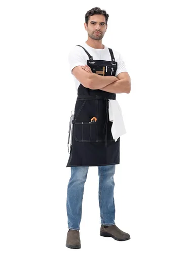Vista 3 de Chef Works Delantal unisex Ayden Grill