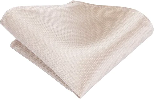 Vista 7 de Hi-Tie Corbatas de seda tejidas para hombre con bolsillo cuadrado y gemelos
