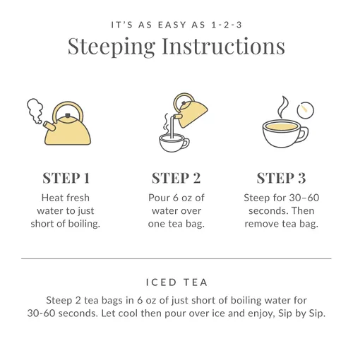 Vista 6 de Té 100 % blanco The Republic Of Tea