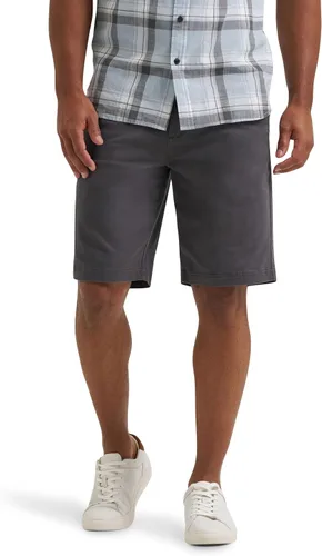 Vista 17 de Lee Pantalón corto de frente plana Extreme Motion para hombre Big & Tall Academia Chambray