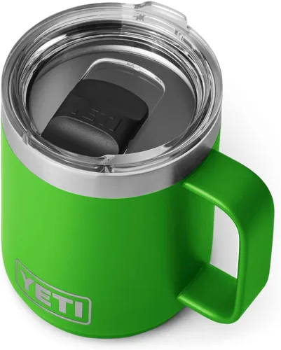 Vista 27 de YETI Rambler - Taza apilable de 10 onzas, aislada al vacío, acero inoxidable con tapa MagSlider, acero inoxidable