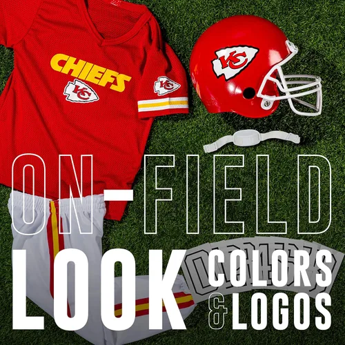Vista 2 de Franklin Sports NFL - Conjunto de uniforme de fútbol americano para niños, disfraz de fútbol americano juvenil de la NFL para niños y niñas