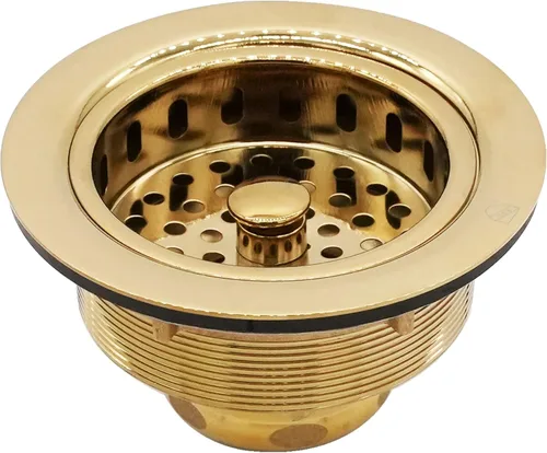 Vista 11 de Westbrass D214-12A - Colador grande para fregadero de cocina de 3-1/2 pulgadas, bronce antiguo