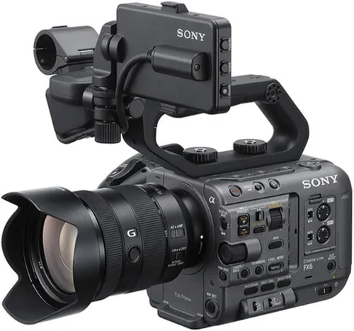 Vista 7 de Sony ILME-FX6 Cámara de Línea Cinematográfica de Fotograma Completo Up to 4:2:2 10-bit5 QFHD 4K 120p, FHD 240p, DCI up to 60p, 3840 Pixels, Image