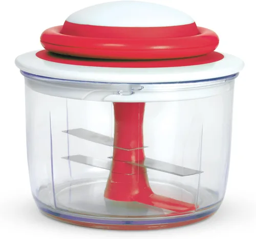 Vista 8 de Chef'n VeggiChop Picadora de alimentos manual (rúcula), 5.5 x 5.5 x 5 pulgadas