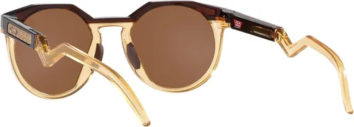 Vista 6 de Oakley Lentes de sol para hombre, marco de curry ámbar oscuroclaro, lentes de tungsteno Prizm, 2.047in
