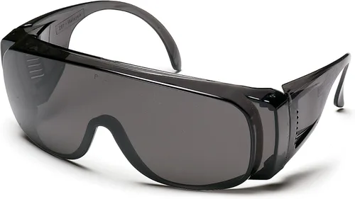 Vista 5 de Pyramex Solo Jumbo - Gafas de seguridad con lente transparente, marco transparente