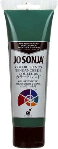 Vista 11 de Jo Sonja Color Trends - Tubo acrílico de flujo mate de 4 onzas - Latón antiguo