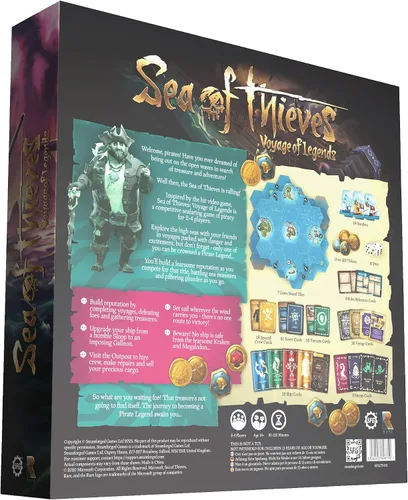 Vista 2 de Sea of Thieves The Board Game: Voyage of Legends