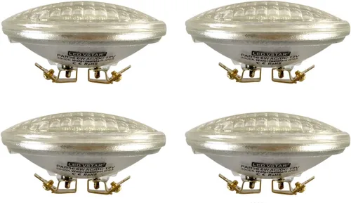 Vista 6 de Vstar® Bombilla LED PAR36 de 6 W, 600-700 lúmenes, base multiusos, 3000 K, lámpara de 12 V CA/CC impermeable para paisaje, blanco cálido