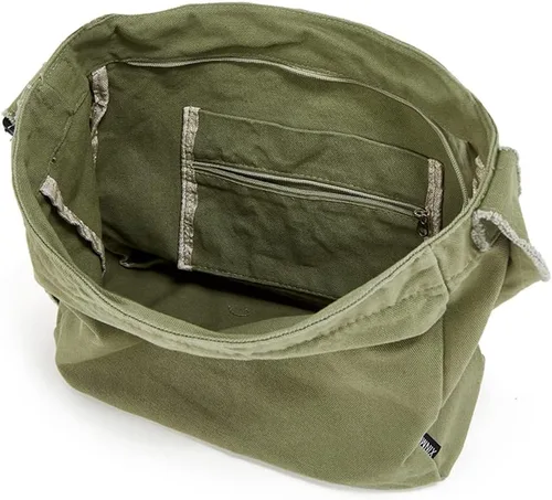 Vista 4 de Bolsos hobo para mujer, bolsa de lona grande, bolso de hombro a la moda, bolso de mensajero para mujeres y hombres, bolsa universitaria 2023