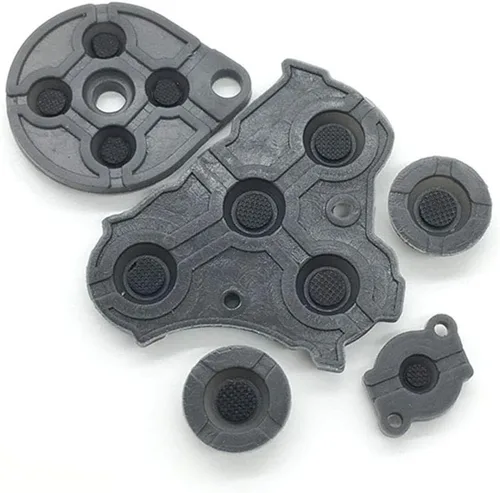 Vista 4 de Almohadilla de goma de silicona de repuesto para mando de Nintendo Gamecube NGC