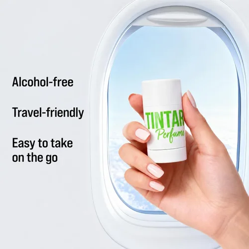 Vista 6 de Tintark Taste of Nectar - Bálsamo de perfume sólido para mujer, 0.18 oz Fragancia sólida en barra de tamaño de viaje con notas de jazmín sambac