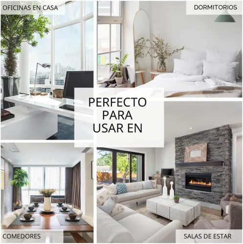 Vista 6 de Elrene Home Fashions Farmhouse Living Grainger Buffalo-Check Cortina Opaca para Ventana, Cortina para Sala de Estar y Dormitorio con Pestañas
