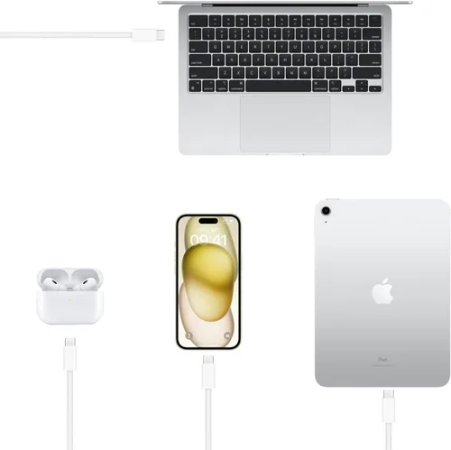 Vista 41 de Paquete de 2 cables de carga CarPlay cortos de 1.5 pies compatibles con iPhone 17/16E/16/15, 17Air, 15 16 17 Pro Max, cable de carga Plus, cable