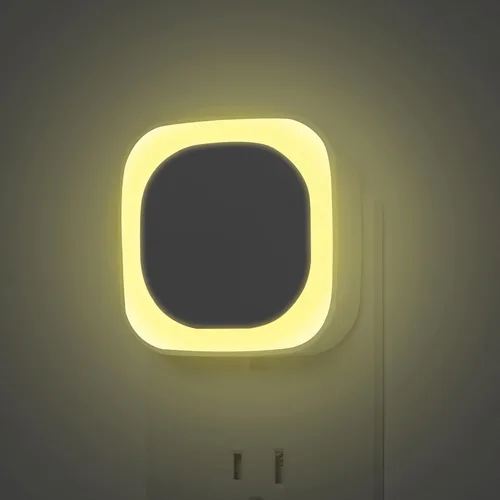 Vista 11 de Paquete de 2 luces nocturnas enchufables regulables, luz nocturna azul, sensor automático de atardecer a amanecer, luz nocturna LED, brillo suave