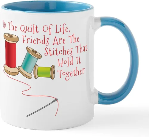 Vista 99 de CafePress Ascii - Taza de café de cerámica, taza de té, 11 onzas
