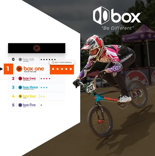 Vista 7 de Box One Genius - Palanca de freno BMX con abrazadera, tres palancas de freno reversibles de punto en V forjado en frío, alcance ajustable