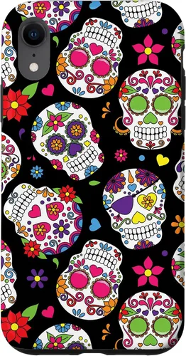Vista 25 de Dead Sugar Skulls Case Sugar Skull Day of The Dead Case for iPhone 17