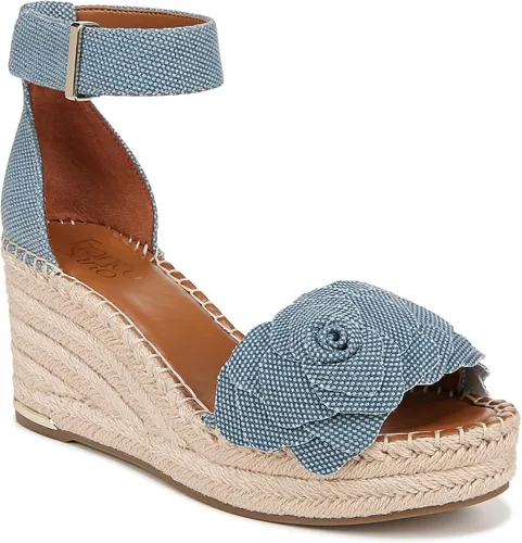 Vista 17 de Franco Sarto Sandalias de cuña Clemens Raffia para mujer Raffia Beige
