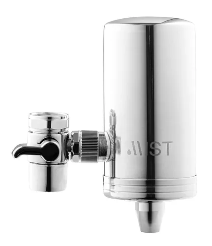 Vista 2 de Mist - Filtro de agua para fregadero, filtro de grifo, acero inoxidable, capacidad de 320 gl, reduce el metal pesado, filtro de agua certificado