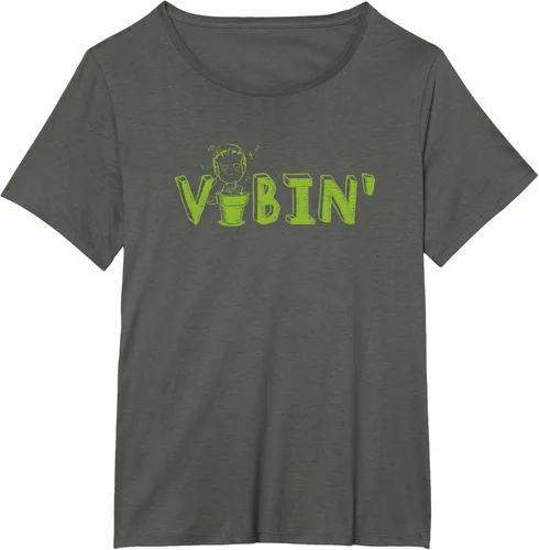Vista 81 de Marvel Groot Vibin' Headphones Guardians of the Galaxy Camiseta, Negro