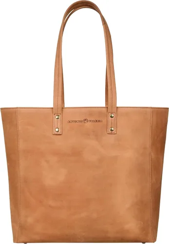 Vista 5 de ANTONIO VALERIA Alexis - Bolso de cuero con asa superior para mujer