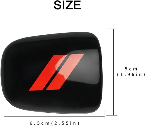 Vista 3 de auovo Perilla de palanca de cambios para accesorios Charger Challenger 2015-2023 / Durango 2016-2024, cubierta de palanca de cambios de decoración