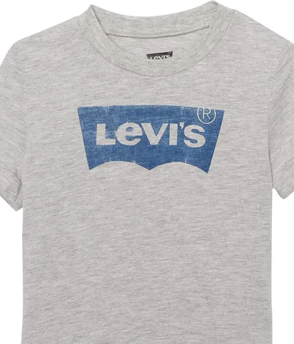 Vista 6 de Levi's Conjunto de 3 piezas de camiseta y sudadera con diseño gráfico para bebés