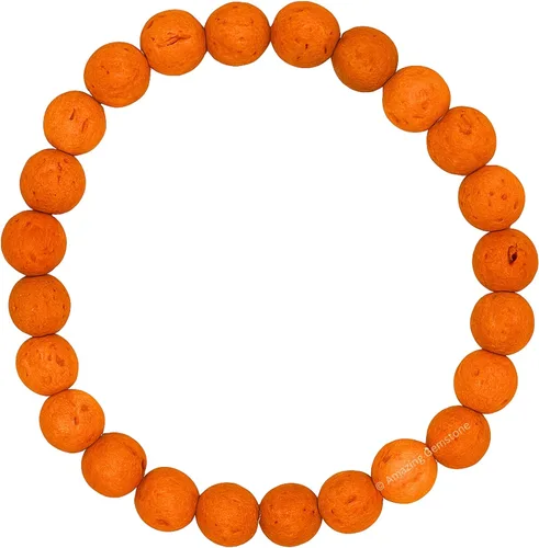 Vista 313 de Amazing Gemstone Crystal Bracelet for Women Men's Gifts - Protection Healing Crystal Bracelet - 8mm Gemstone Beaded Stretchable Bracelet Pulseras