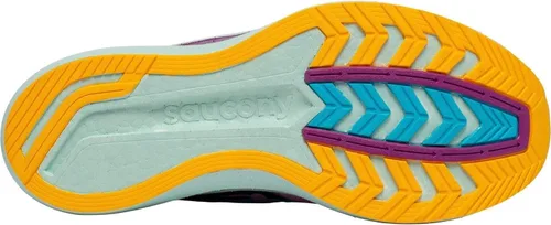 Vista 3 de Saucony Velocidad de endorfina para mujer, Mutante Blanco