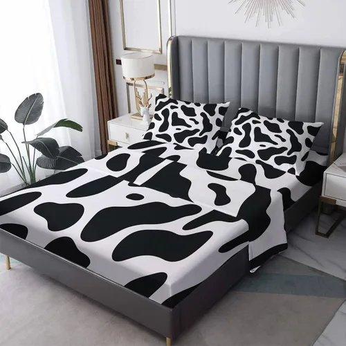 Vista 12 de Juego de sábanas tamaño individual con águila calva, sábanas de cama de águila, microfibra suave y bolsillo profundo y sábanas estampadas sin