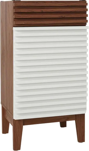 Vista 40 de Modway Render 23.5" tocador de baño en nogal (lavabo no incluido)
