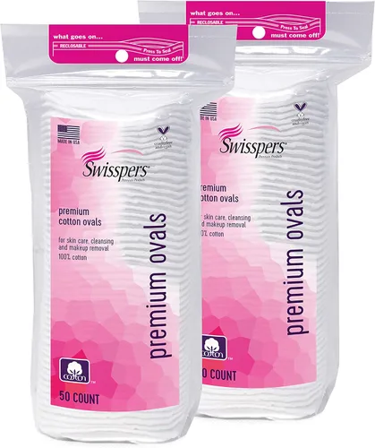 Vista 11 de Swisspers - Círculos premium de algodón hipoalergénico, 80 unidades, paquete de 6 (480 rondas en total)