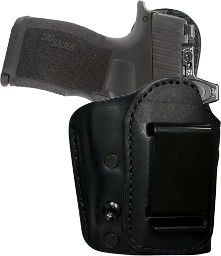Vista 30 de Urban Carry LockLeather IWB RMR/RDS Holster - Right Handed Secure & Comfortable Leather/Polymer Hybrid Design for Optimal Comfort Compatible with