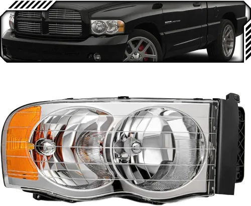 Vista 12 de EPIC LIGHTING OE Spec placas de circuito halógenas sin bombillas de repuesto para DGE 02-06 RAM 1500 2500 03-06 RAM 3500 [CH2814101 55077346AA ] par