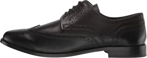 Vista 8 de Nunn Bush Nelson Wing Tip Oxford - Vestido casual con cordones para hombre