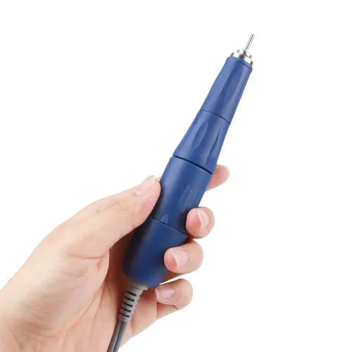 Vista 5 de 35000RPM máquina de taladro de uñas fuerte 210 105L 65W manicura pedicura uñas gel pulir dispositivo fuerte pulido uñas brocas conjunto