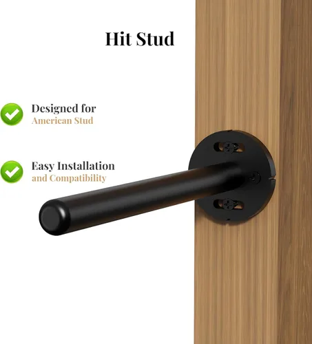 Vista 7 de 4 soportes de pared para estantes flotantes de alta resistencia, soportes invisibles negros para estantería, accesorios decorativos flotantes