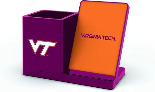 Vista 11 de SOAR NCAA - Soporte de carga inalámbrico unisex para teléfono celular y organizador de escritorio