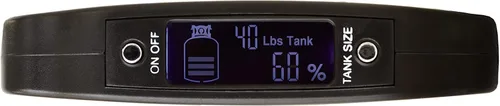 Vista 5 de Flame King Báscula digital de tanque de propano para tanques de propano de 5 libras, 10 libras, 20 libras, 30 libras, 40 libras, (negro)
