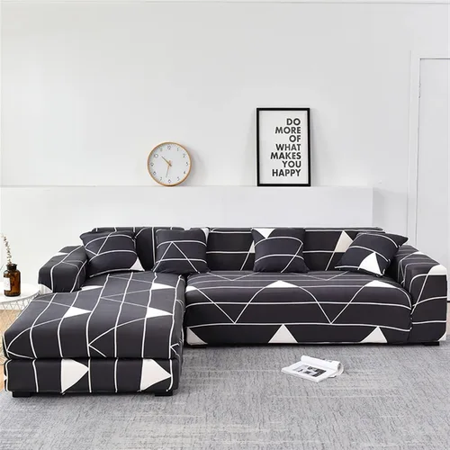 Vista 12 de MIPOPS Fundas de sofá 100% impermeables para sofás modulares en forma de L de 1, 2, 3, 4 plazas, funda elástica para sala de estar, protector de H