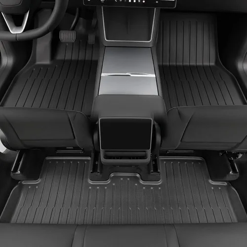 Vista 4 de Floor Mats for 2025 2026 Tesla Model Y Juniper Accessories
