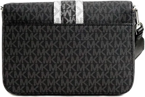 Vista 5 de Michael Kors Sloan Medium Flap Messenger Stripe