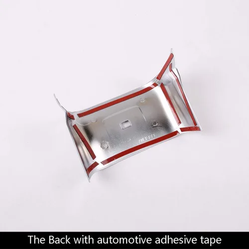 Vista 5 de ABS Car Rear Air Outlet Under The Kick Cover Trim para Alfa Romeo Giulia 2017-2020 Auto Accesorios (plata)