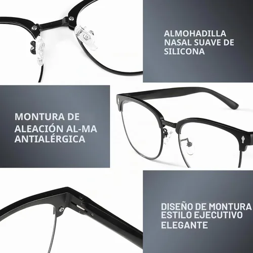 Vista 4 de BIRCEN Blue Light Blocking Glasses: Blocks Blue Light with Clear Lens