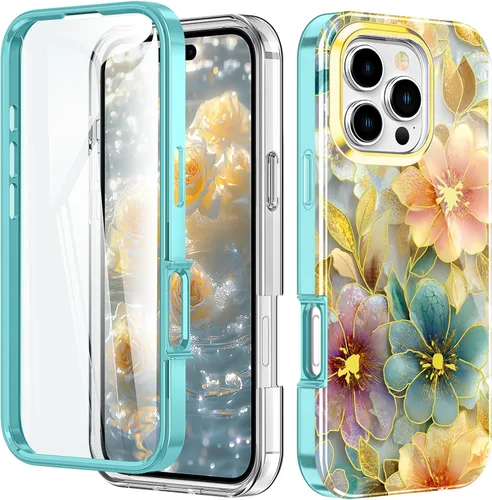 Vista 51 de Bonita funda de mármol para iPhone 11 Pro Max de 6.5 pulgadas, fabricada con protector de pantalla, ligera y elegante, cuerpo completo, a prueba