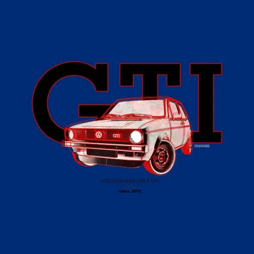 Vista 2 de Volkswagen Golf GTI Since 1976 - Camiseta para hombre